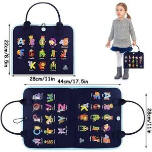 BUTORY Kids Busy Board Early Educational Activity Board For Children Age 3+